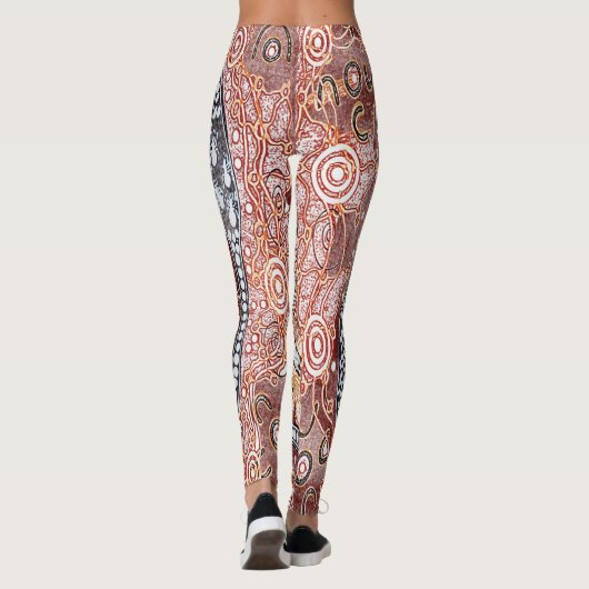 Echidna Dreaming Leggings (Achterkant)