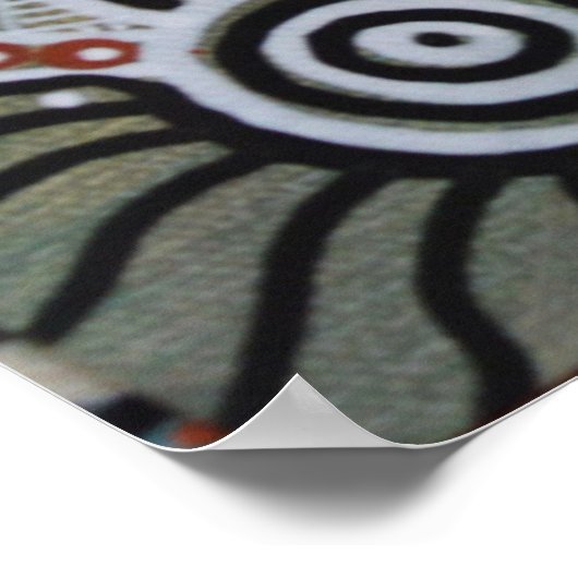 Echidna Dreaming Poster (Hoek)