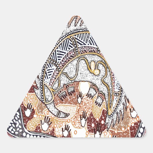 Echidna Dreaming Sticker (Voorkant)