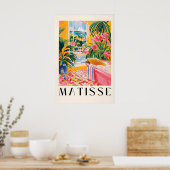 Echidna in badkuip kunstprint Matisse-stijl Poster (Keuken)
