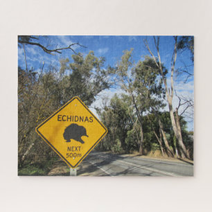 echidna-oversteekplaats legpuzzel