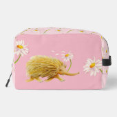Echidna schattige grillige dierlijke kunst geperso toilettasje (Achterkant)