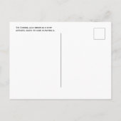 Echidna, Spiny Anteater, Australië Briefkaart (Achterkant)