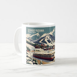 Echigo Yuzawa 越後湯沢 Niigata - マグカップ Koffiemok