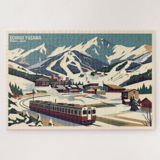 Echigo Yuzawa 越後湯沢 Niigata 新潟 - Legpuzzel 1014