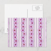 Echinacea Bloembandjes Briefkaart (Voorkant / Achterkant)