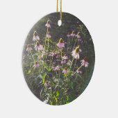 Echinacea Bloemen in de Zon Keramisch Ornament (Rechts)