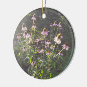Echinacea Bloemen in de Zon Keramisch Ornament (Links)