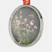 Echinacea Bloemen in de Zon Metalen Ornament (Links)
