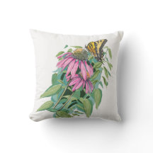 Echinacea buitenkussen