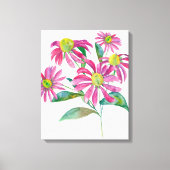 Echinacea Canvas Afdruk (Voorkant)