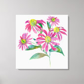 Echinacea Canvas Afdruk (Voorkant)