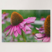 Echinacea Flower Jigzaag Puzzle Legpuzzel (Horizontaal)