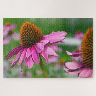 Echinacea Flower Jigzaag Puzzle Legpuzzel