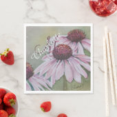 Echinacea Flowers Party Servet (Insitu)