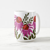 Echinacea — koffiemok (Voorkant rechts)