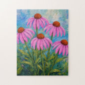 Echinacea Legpuzzel (Verticaal)