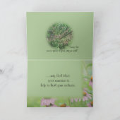 Echinacea & Oud landbouwer-past om het even welke Kaart (Binnen)