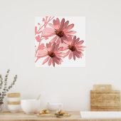 Echinacea Poster (Keuken)
