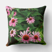 Echinacea purpurea, Paarse coneflower Sierkussen (Achterkant)