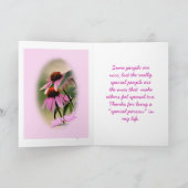 Echinacea & Seersucker kaart aanpassen (Binnen)