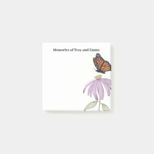 Echinacea simulata post-it® notes
