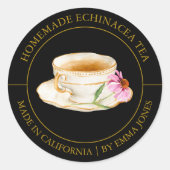 Echinacea Thee Modern label (Voorkant)