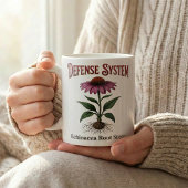 Echinacea Wortel Thee Botanische Print Koffiemok