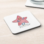 echinoloog bier onderzetter (Linkerzijde)