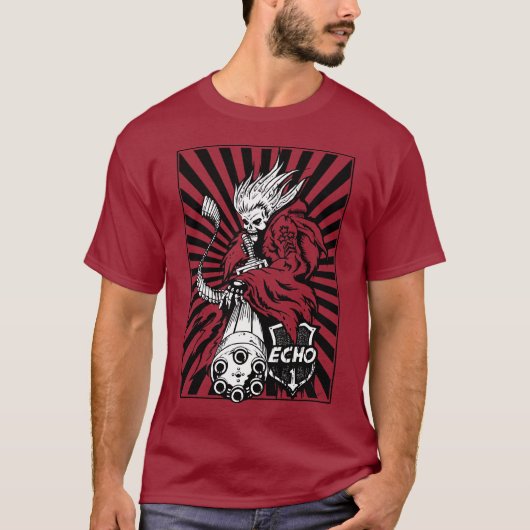 Echo1USA Mini Pistool Reaper T-shirt (Voorkant)