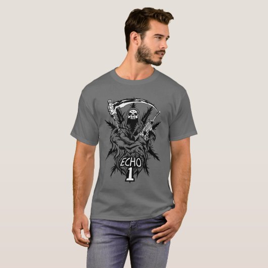 Echo1USA Reaper T-shirt (Voorkant volledig)