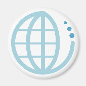 echo - aarde : water conserveren magneet (Voorkant)