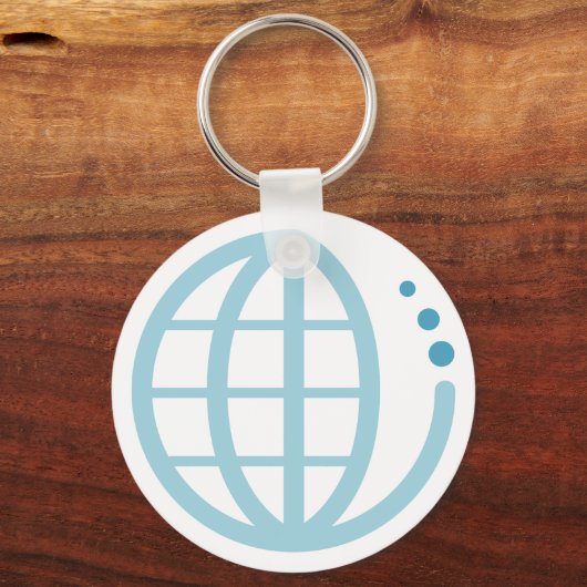 echo - aarde : water conserveren sleutelhanger (Voorkant)