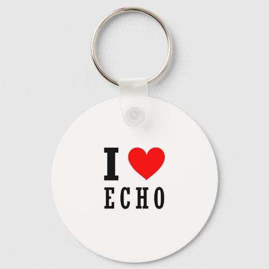 Echo, Alabama Sleutelhanger (Voorkant)