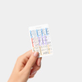 Echo Badge Korte Referentiegids  (Handheld)