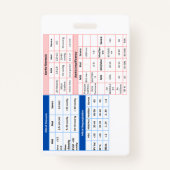 Echo Badge Naslaggids (Achterkant)