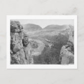 Echo Canyon die door Sioux Pass Photograp kijkt Briefkaart (Voorkant)