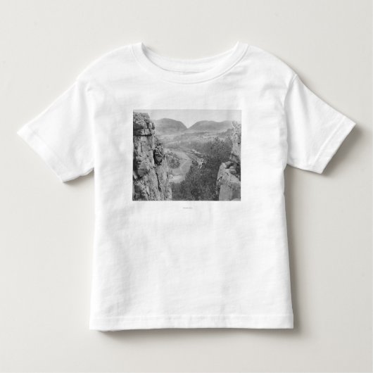 Echo Canyon die door Sioux Pass Photograp kijkt Kinder Shirts (Voorkant)