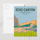 Echo Canyon State Park Nevada  Briefkaart (Voorkant / Achterkant)