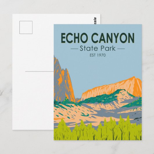 Echo Canyon State Park Nevada  Briefkaart (Voorkant / Achterkant)