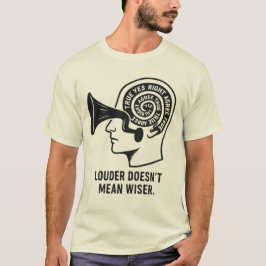 Echo Chamber - Denk luider T-shirt