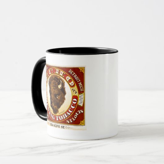  Echo Chewing Tobacco Label 1873 Mok (Voorkant links)