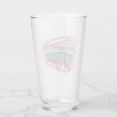 Echo Cliffs California Rock Climbing Karabiner Glas (Achterkant)