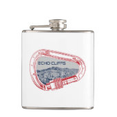 Echo Cliffs California Rock Climbing Karabiner Heupfles (Voorkant)