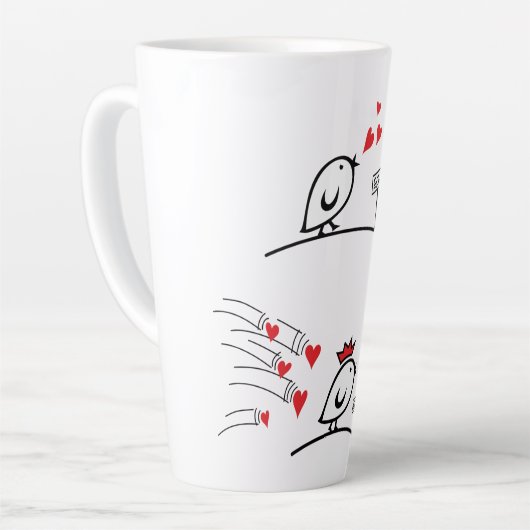 ECHO - Comic Birds Tweetlercools 1 Latte Mok (Linkerhoek)