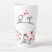 ECHO - Comic Birds Tweetlercools 1 Latte Mok (Voorkant)