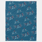 ECHO - Comic Birds Tweetlercools 2 Fleece Deken (Voorkant)