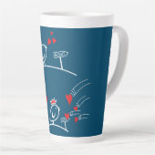 ECHO - Comic Birds Tweetlercools 2 Latte Mok (Rechterhoek)