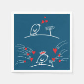 ECHO - Comic Birds Tweetlercools 2 Servet (Voorkant)