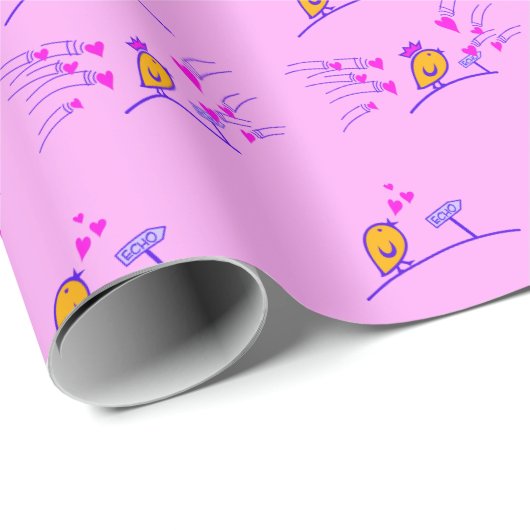 ECHO - Comic Birds Tweetlercools 3 Cadeaupapier (Rol Hoek)